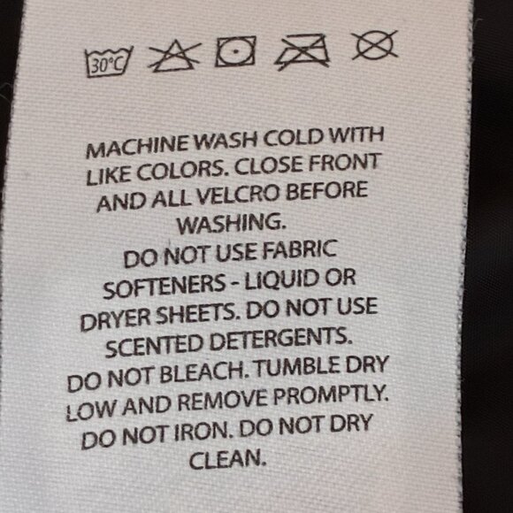 Spyder Prymo Down Filled Puffer Jacket Womens Large Black Zip Front Zip Pockets - Picture 9 of 12